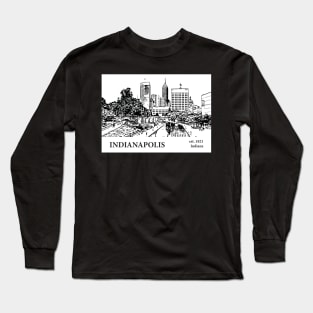 Indianapolis - Indiana Long Sleeve T-Shirt